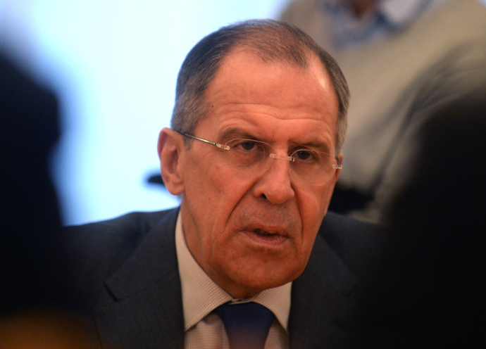  Russia's Foreign Minister Sergey Lavrov (AFP Photo / Vasily Maximov)
