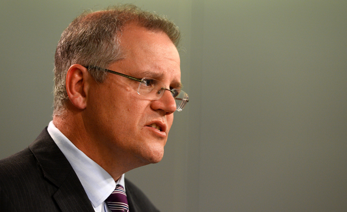 Australian Immigration Minister Scott Morrison (AFP Photo / William West)
