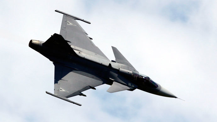 Saab Jas 39 Gripen.(Reuters / Dominic Ebenbichler)