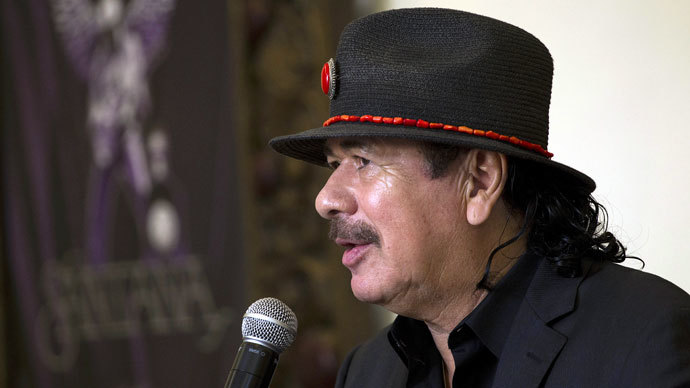 Carlos Santana reunited with drummer after finding out he was homeless for 40 years