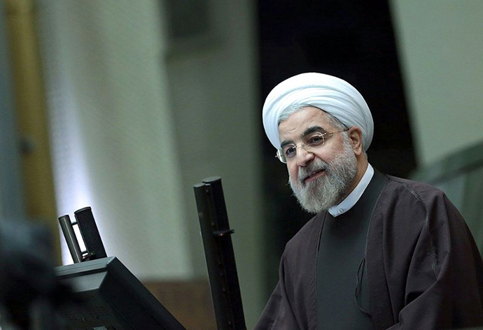 The Islamic Republic's President Hassan Rouhani (AFP Photo / The Iranian presidency)