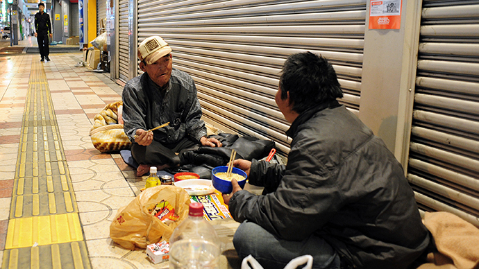 Japan's homeless 'recruited' for cleaning up Fukushima nuclear plant
