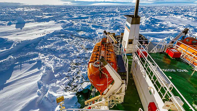 ​Antarctic weather foils Australian icebreaker rescue mission to trapped ship
