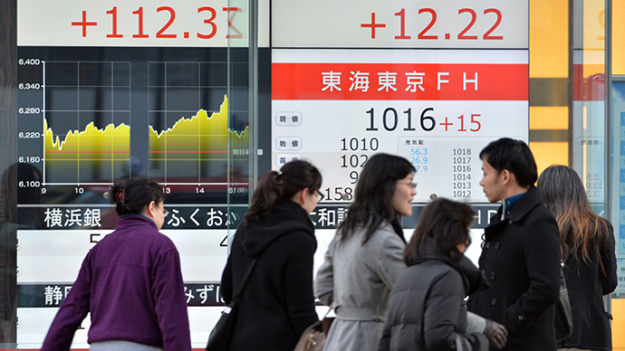 ​Nikkei climbs 57% in 2013, biggest rise in 41 years