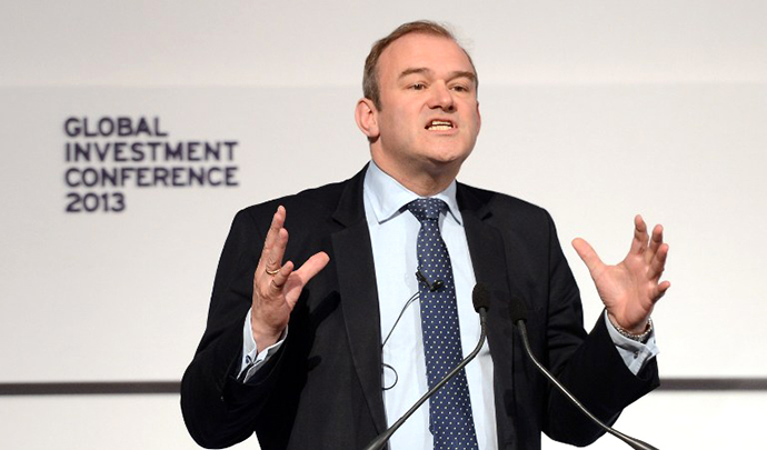 British Energy and Climate Change Secretary Ed Davey (AFP Photo / Stefan Rousseau)