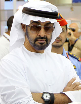 Sheikh Mohammed bin Zayed al-Nahayan.(AFP Photo / Karim Sahib)