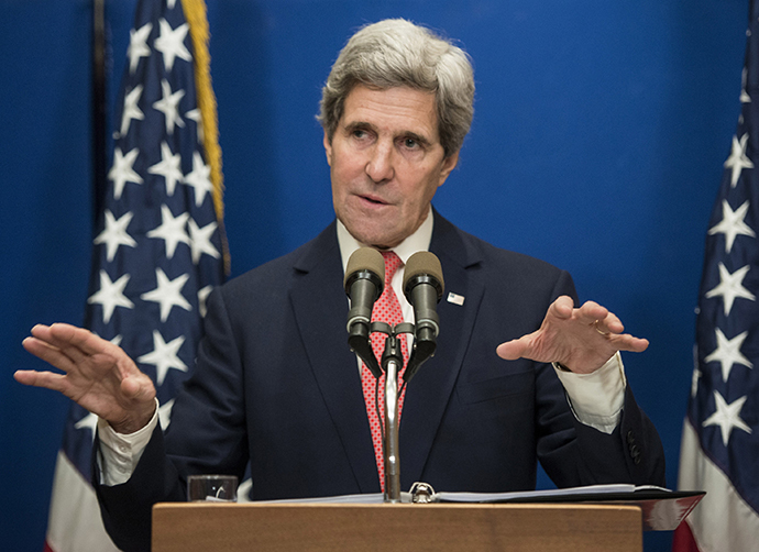 US Secretary of State John Kerry (AFP Photo / Brendan Smialowski)