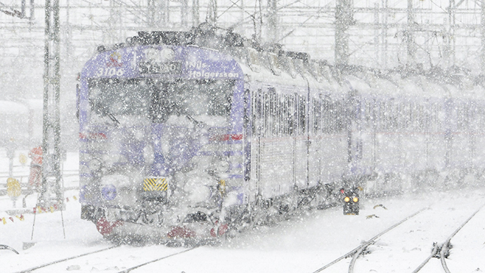 Hundreds stranded overnight on freezing Amtrak trains as 'Polar vortex' moves in