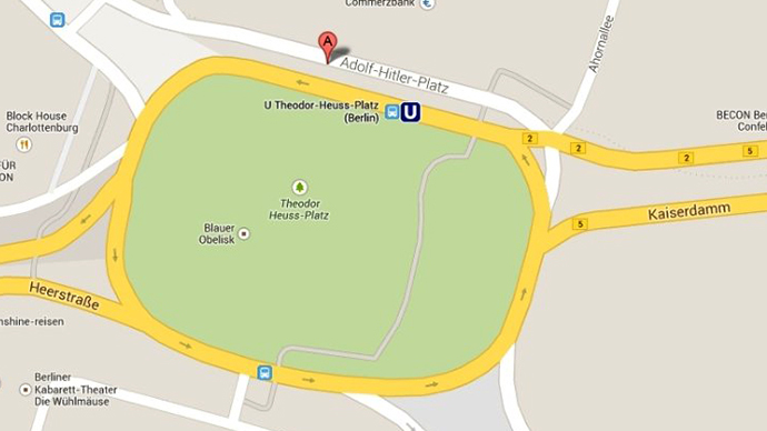 Google maps ‘Hitler Square’ in Berlin, issues apology