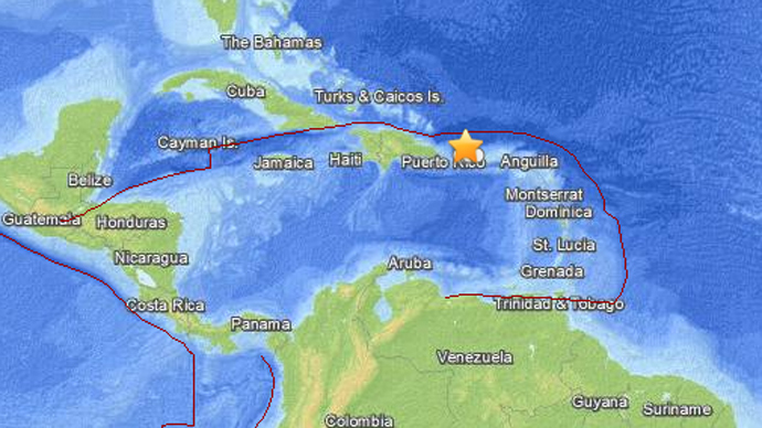 6.5 quake hits off Puerto Rico coast