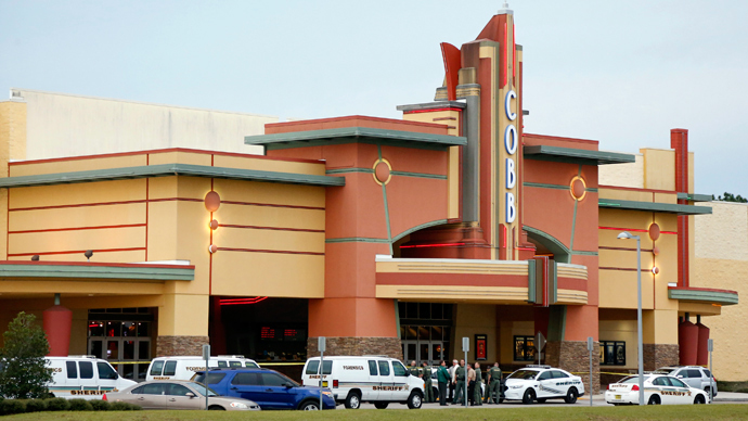 Police captain kills man for texting at movies