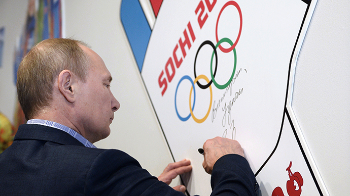 ​Nobody will face discrimination at Sochi Olympics, Putin pledges