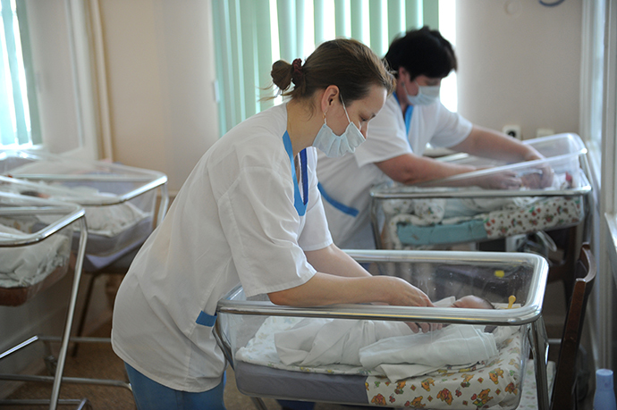 Neonatal department of Chelyabinsk Clinical Hospital No.1 (RIA Novosti / Pavel Lisitsyn)