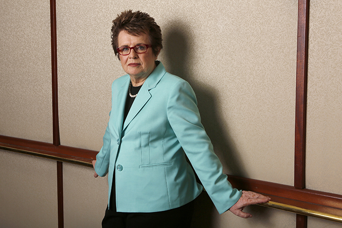 Former tennis player Billie Jean King (Reuters / Mario Anzuoni)