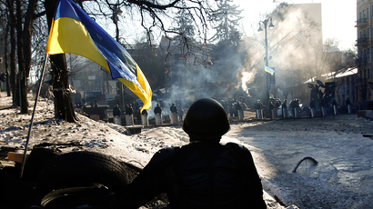 Combat zone Kiev: Police move to force rioters off streets (PHOTOS)