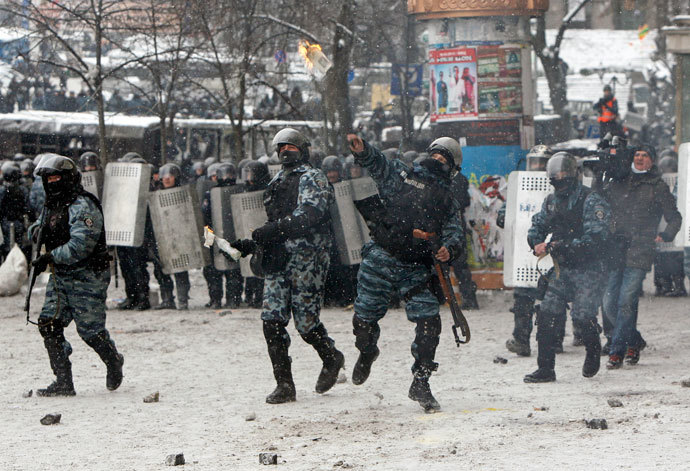 January 22, 2014 (Reuters / Gleb Garanich)