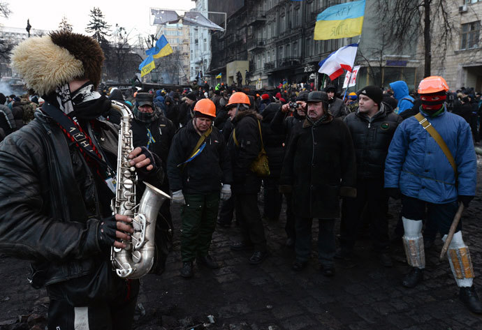 Kiev, January 23, 2014.(AFP Photo / Vasily Maximov)