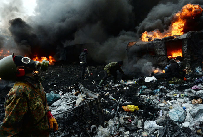 Kiev, January 22, 2014. (AFP Photo / Vasily Maximov)