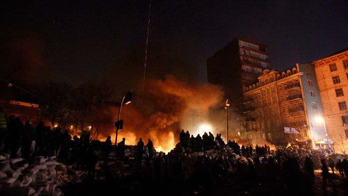 Kiev, January 24, 2014.(Reuters / David Mdzinarishvili)