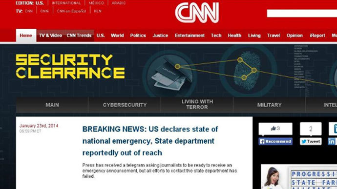 ​Syrian Electronic Army hacks CNN accounts amid Geneva 2 talks
