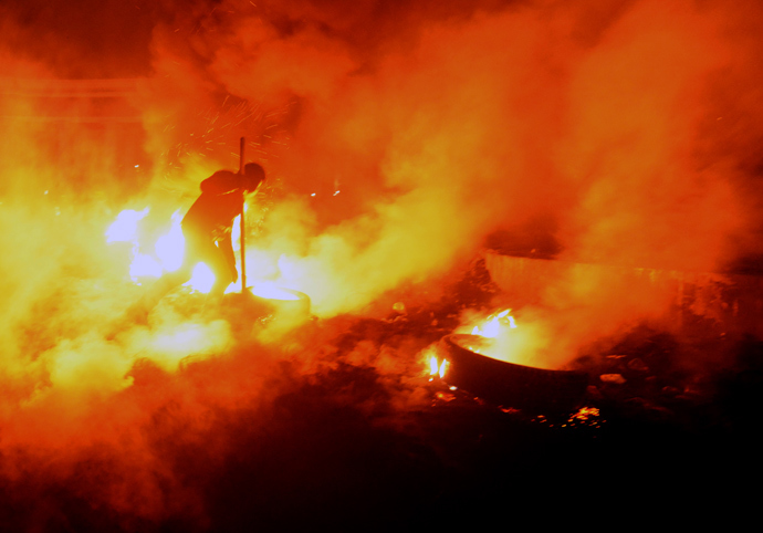 Kiev, January 24, 2014 (AFP Photo / Vasily MAaximov) 