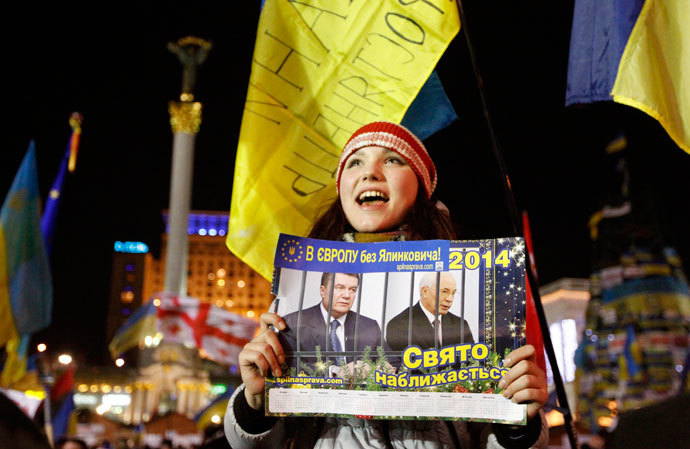 Kiev December 4, 2013.(Reuters / Vasily Fedosenko)