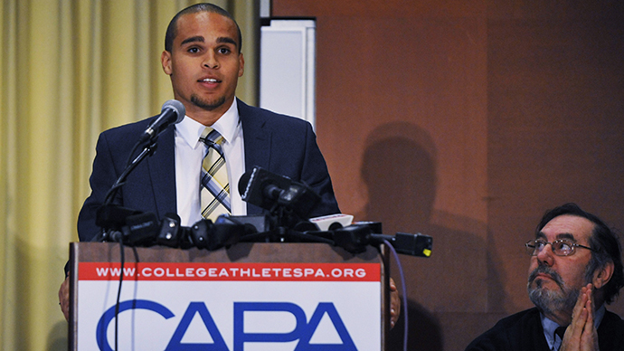 ​College athletes file petition to create labor union