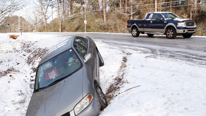 ​Atlanta’s ‘zombie apocalypse’? Rare snowfall paralyzes region, strands many