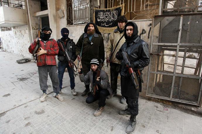 Members of Islamist Syrian rebel group Jabhat al-Nusra (Reuters/Molhem Barakat)