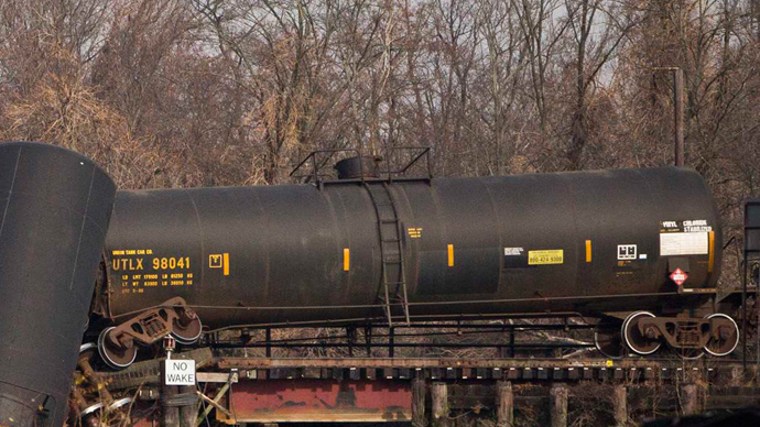 Mississippi town evacuated after train derailment spills flammable chemicals