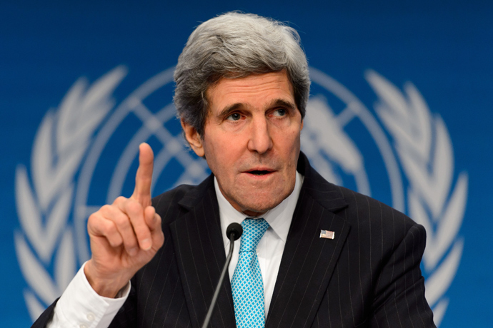 US Secretary of State John Kerry (AFP Photo / Fabrice Coffrini)