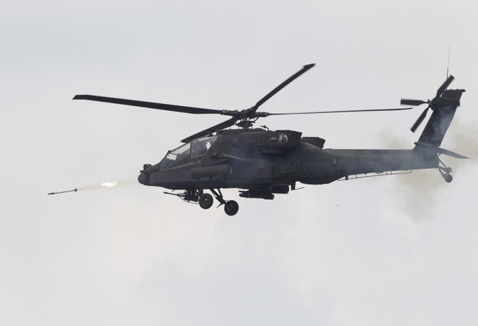 The U.S. Army's AH-64 Apache helicopter (Reuters/Kim Hong-Ji)