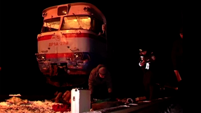 Gas-freight train derailment causes rail havoc in Сentral Russia (VIDEO, PHOTO)