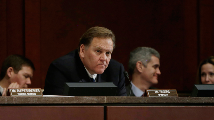 Chairman U.S. Rep. Mike Rogers (R-MI) (Reuters / Gary Cameron)