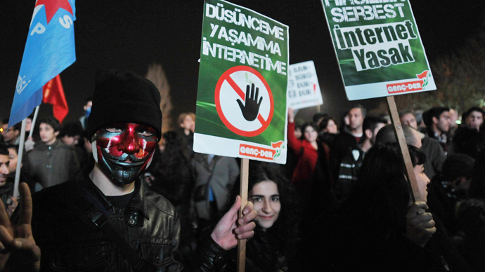 ​Turkey ramps up internet censorship despite protests