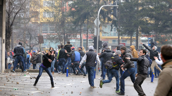 Over 130 injured as Bosnian anti-government protests turn violent