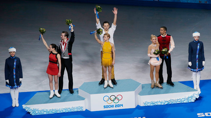 Sochi 2014 Olympics: Russia wins gold, silver in figure skating pairs (PHOTOS)