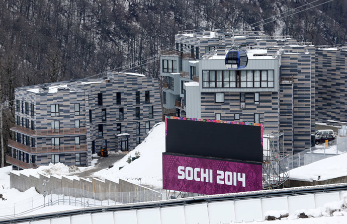 Rosa Khutor Alpine Resort in Krasnaya Polyana near Sochi (Reuters / Fabrizio Bensch)