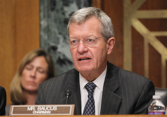 US Senate Finance Committee Chairman Max Baucus (Reuters / Jim Bourg)