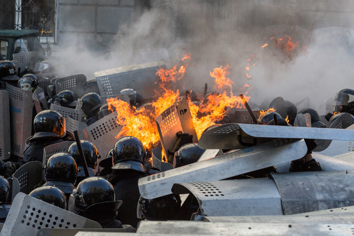 Kiev February 18, 2014.(Reuters / Vlad Sodel)