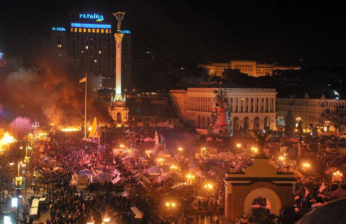 Kiev, February 18, 2014. (AFP Photo / Genya Savilov) 