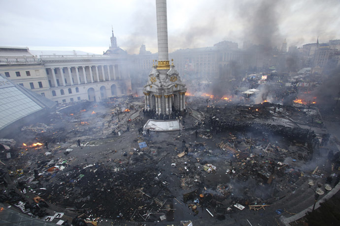 Kiev, February 19, 2014 (Reuters/Olga Yakimovich)