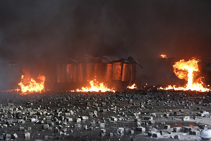 Kiev, February 18, 2014 (Reuters/Konstantin Chernichkin)