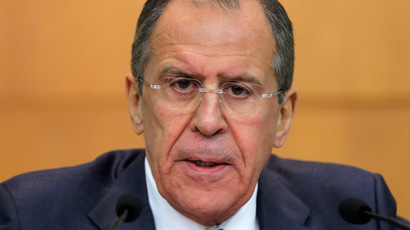 Those who seized power in Kiev want to sour relations between West & Russia - Lavrov