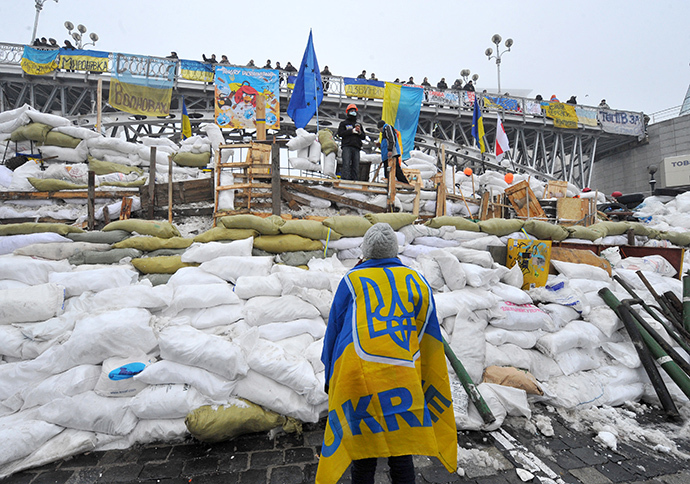 Kiev, December 12, 2013. (AFP Photo / Viktor Drachev)