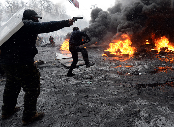 Kiev, January 22, 2014. (AFP Photo / Vasily Maximov)