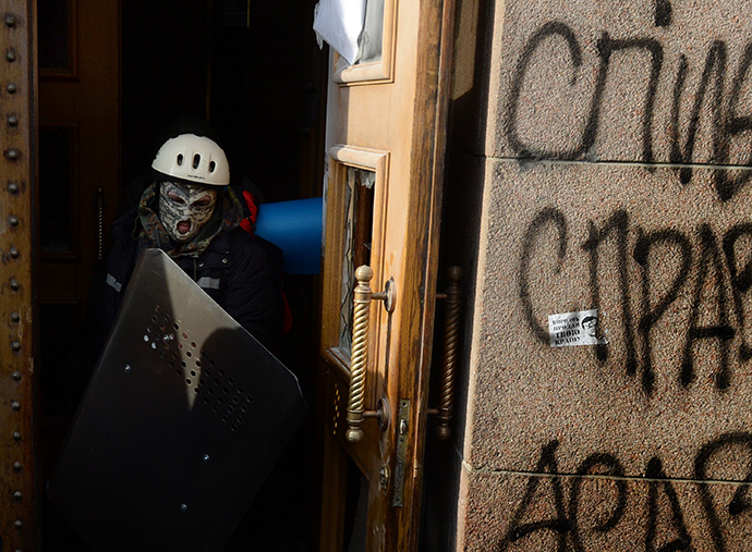 Kiev, January 29, 2014. (AFP Photo / Vasily Maximov)