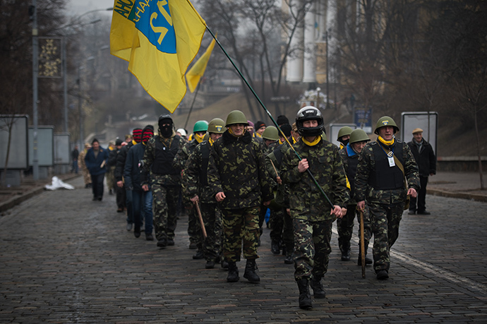 Kiev, February 15, 2014. (AFP Photo / Martin Bureau)