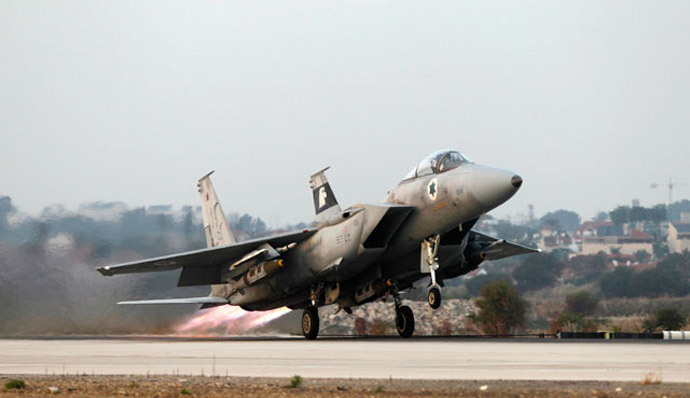 An Israeli air force F15-E fighter jet.(Reuters / Baz Ratner)