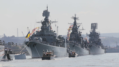 US warship in Black Sea as Ukraine’s Crimea readies for referendum